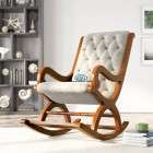 wooden relaxing rocking for home
