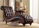 Royal chaise lounge in teak wood