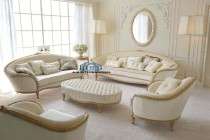 Luxury italian design sofa set