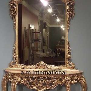  Carved Console Table with Frame in Mumbai